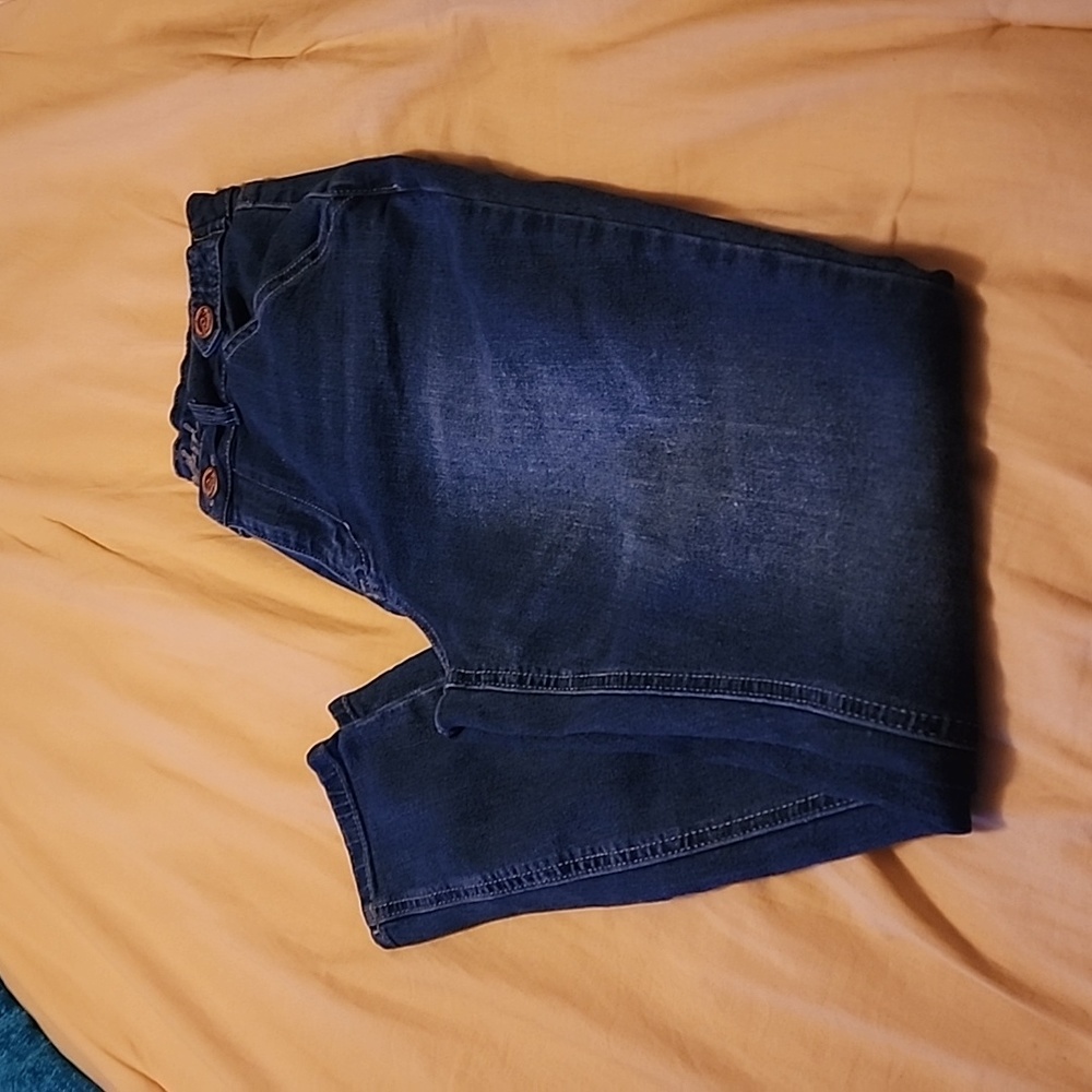 Copper Flash Misses Denim Jeans High Rise Skinny Size: 6
